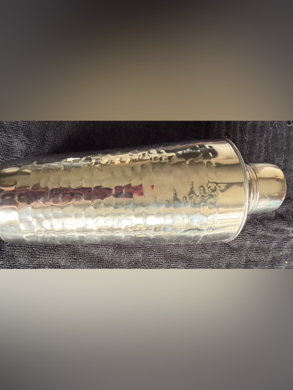 Cost Plus World Market Silver Cocktail Shaker